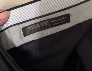 Traje Zara Americana y Pantalón Talla M