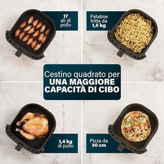 Freidora de aire sin aceite digital Princess 6.5 L