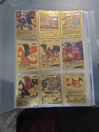 23 Cartas Pokémon Doradas Charizard 2014-2022