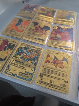 23 Cartas Pokémon Doradas Charizard 2014-2022