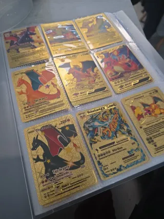 23 Cartas Pokémon Doradas Charizard 2014-2022