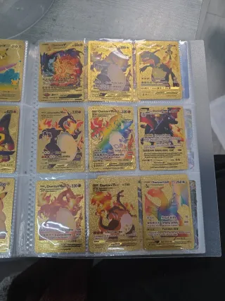 23 Cartas Pokémon Doradas Charizard 2014-2022