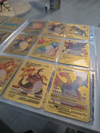 23 Cartas Pokémon Doradas Charizard 2014-2022