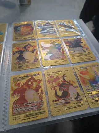23 Cartas Pokémon Doradas Charizard 2014-2022