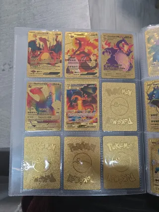 23 Cartas Pokémon Doradas Charizard 2014-2022