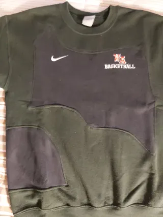 Felpa Nike patchwork tg M