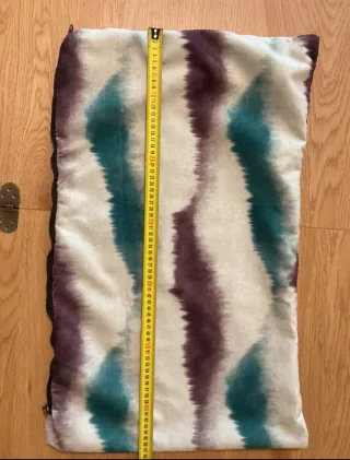 Butaca de madera y tela