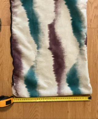 Butaca de madera y tela