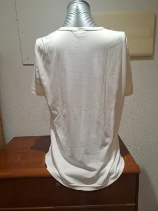 Camiseta Estampada Mujer Manga Corta XL