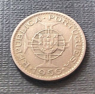 Moneda Angola 1956