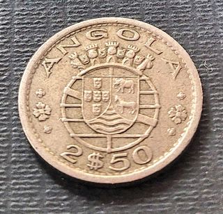 Moneda Angola 1956
