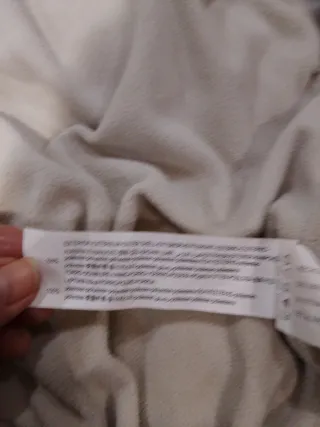 Plumífero anorak corto gris claro