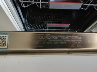 Lavavajillas Bosch en perfecto estado