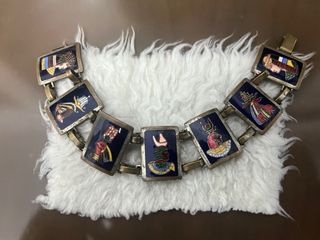 Pulsera Esmaltada Estilo Egipcio