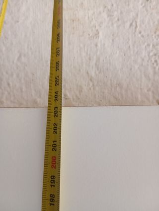 2 Puertas de madera blancas