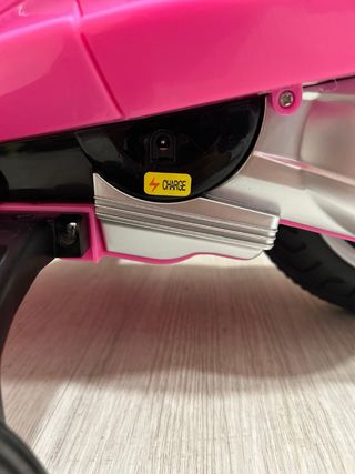 Moto Eléctrica Infantil Rosa