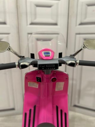 Moto Eléctrica Infantil Rosa