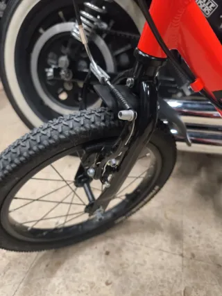 Bicicleta Infantil B TWIN Roja 16"