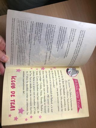 Diario A 10 patas, Tea Stilton, libro y llavero