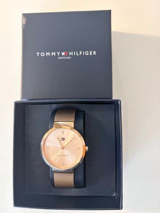 Reloj Tommy Hilfiger Malla Acero Rosa Mujer