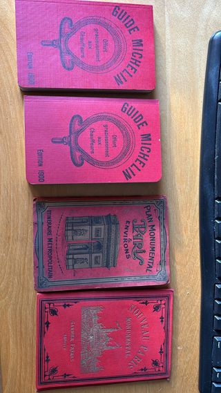 Guías Michelin Edición 1900