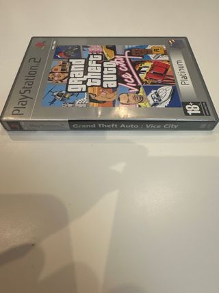 Grand Theft Auto Vice City PS2 Platinum