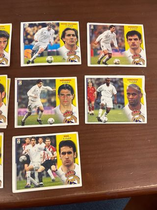 Lote Cromos Liga 2002-2003 Real Madrid