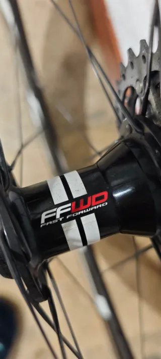 Ruedas tubulares Carbono FFWD Fast Forward F6R 52m