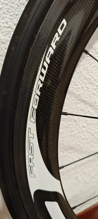 Ruedas tubulares Carbono FFWD Fast Forward F6R 52m