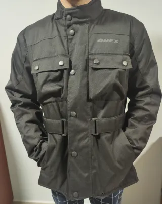 Chaqueta Moto Invierno Talla L Negra