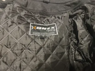 Chaqueta Moto Invierno Talla L Negra