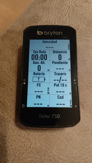Bryton Rider 750E GPS Ciclocomputador