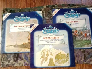 Lote 3 Vinilos Zarzuela La Gran Vía