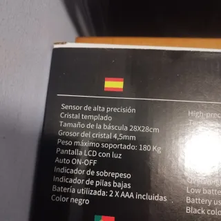 Báscula Digital Euro Life Nueva en su Caja