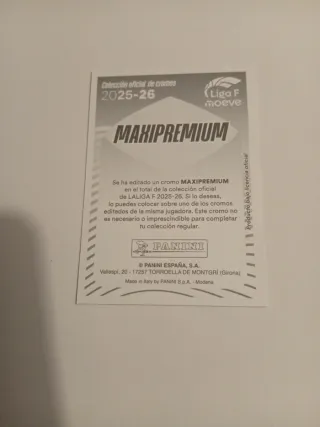 Aitana Bonmatí Maxi Premium 26