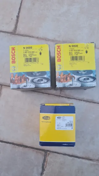 Filtros Gasoil y Aceite Peugeot Citroën 2.0 HDI