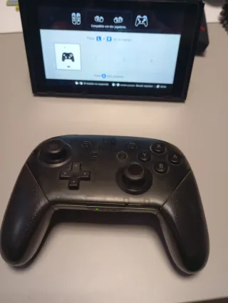 Mando Nintendo Switch Pro Negro/Gris