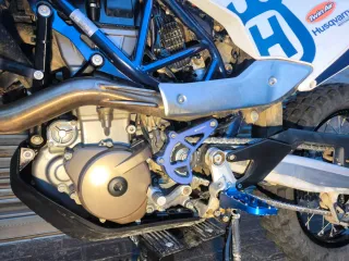 Husqvarna 701 Rally 2024 con sólo 6000km