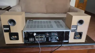 Amplificador Onkyo y Altavoces JBL Balboa 10