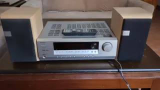 Amplificador Onkyo y Altavoces JBL Balboa 10