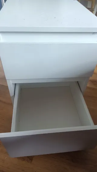 Comodino Kullen IKEA Bianca