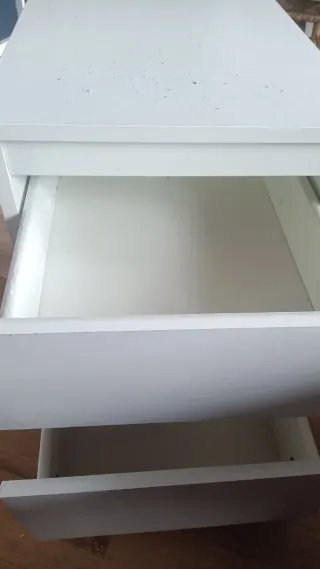 Comodino Kullen IKEA Bianca