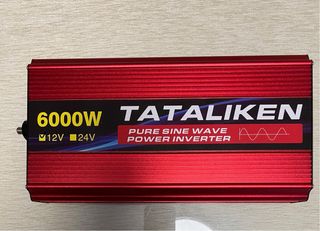 Inversor 6000W onda pura 12V NUEVO a estrenar.