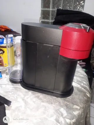 Cafetera Nespresso Roja Funciona.