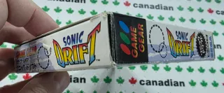 Sonic Drift Game Gear Sega (JP)