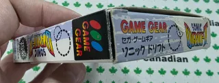 Sonic Drift Game Gear Sega (JP)