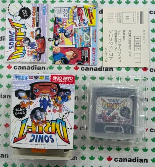 Sonic Drift Game Gear Sega (JP)