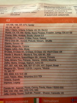 Fundas Antideslizantes AutoSock Talla 62 (cadenas)