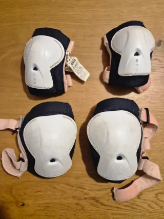 Patines línea Roxa + Casco + Protecciones + bolsa