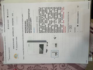 Inversor Solar SOFAR 5000W Monofásico